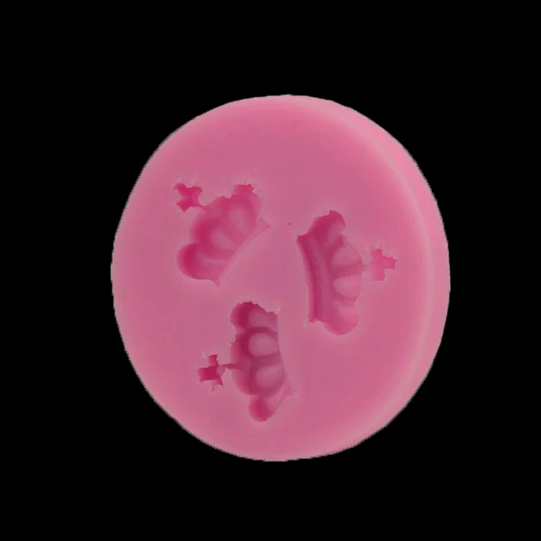 Силиконовая форма для выпечки короны 3d мягкая изготовления конфет шоколадных