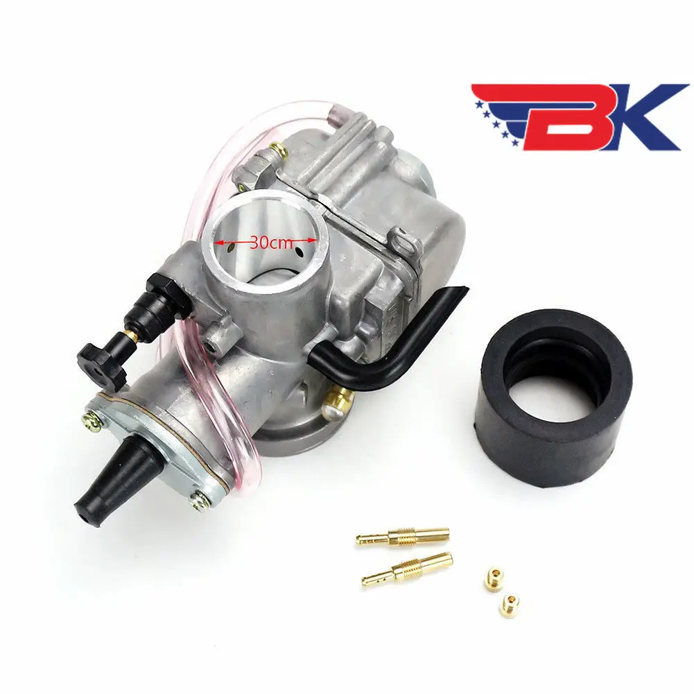 KOSO 24 мм POWERJET плоский скользящий карбюратор PWK Rd KH YPVS 2 и 4 тактный GT Mikuni|Карбюратор| |