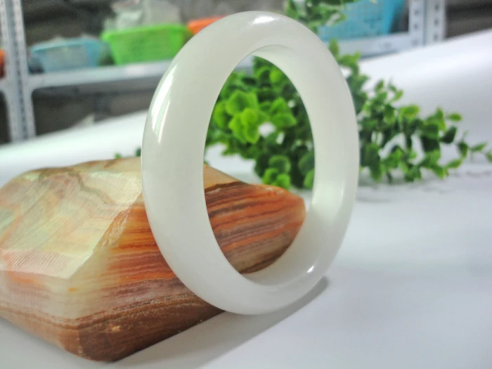 Подлинная естественно грузов нефрита браслет сало Афганских женщин|bracelet jade|genuine