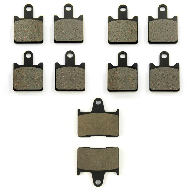 SOMMET мотоциклетные передние + задние тормозные колодки диски для Kawasaki ZZR 1400/ZX 14 Ninja