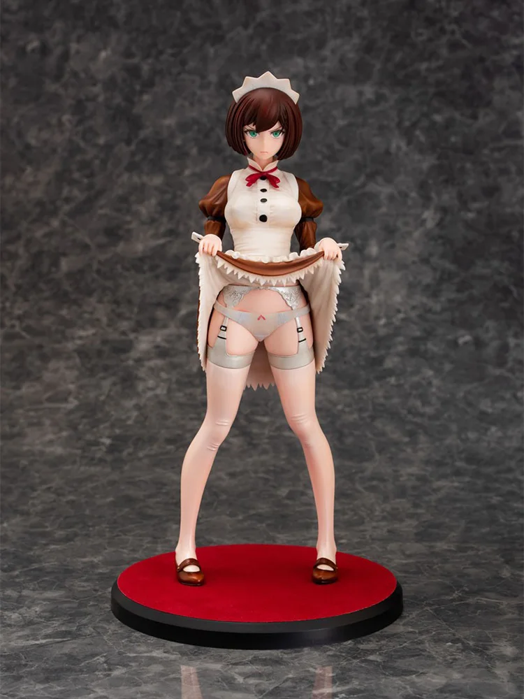 Daiki kougyou Iya na Kao Sarenagara Opantsu Misete morajing фигурка горничной Chitose Ito Classic коричневый Ver. ПВХ фигурка модель
