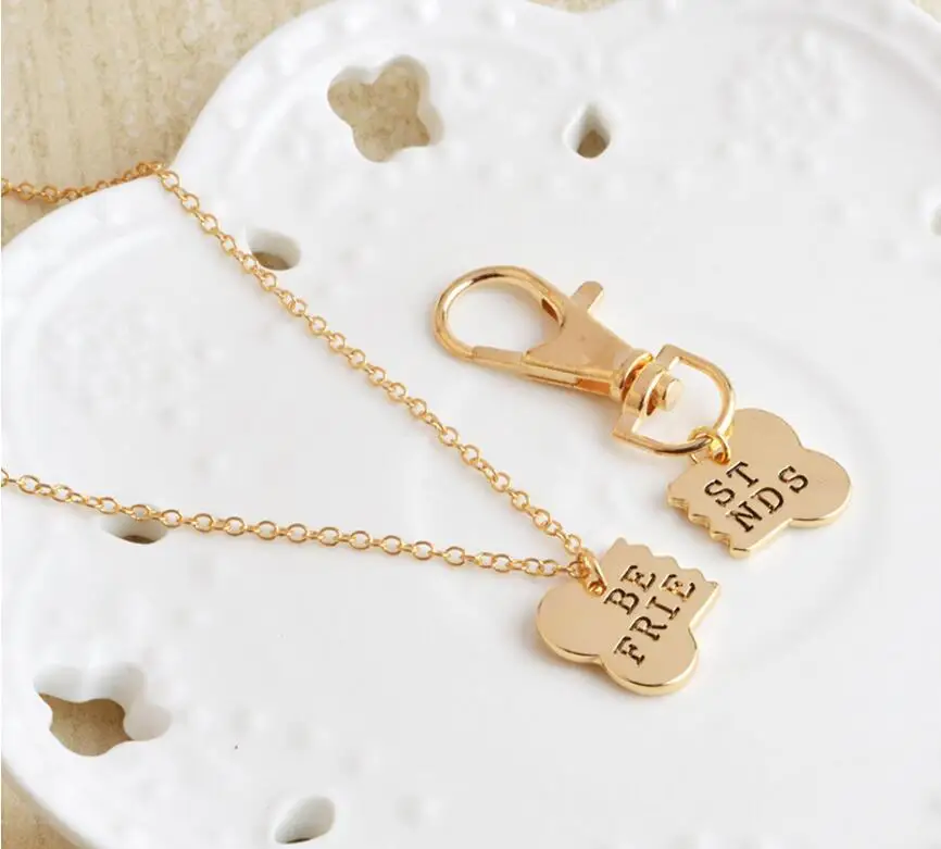 2 шт./компл. Золото Серебро Цвет ПЭТ и мастер Собака Кость Подвеска для лучших