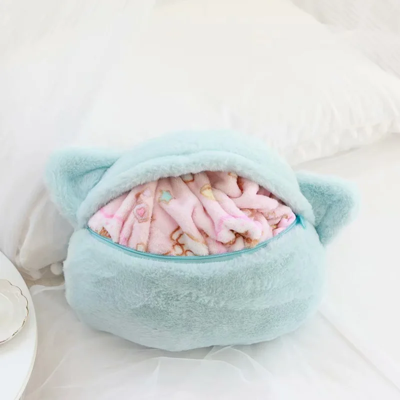 1 шт. 40 см Cinnamoroll пудинг собака Мелодия Близнецы Звезда Мягкая плюшевая подушка+ Коралловое бархатное одеяло мягкая игрушка романтический подарок