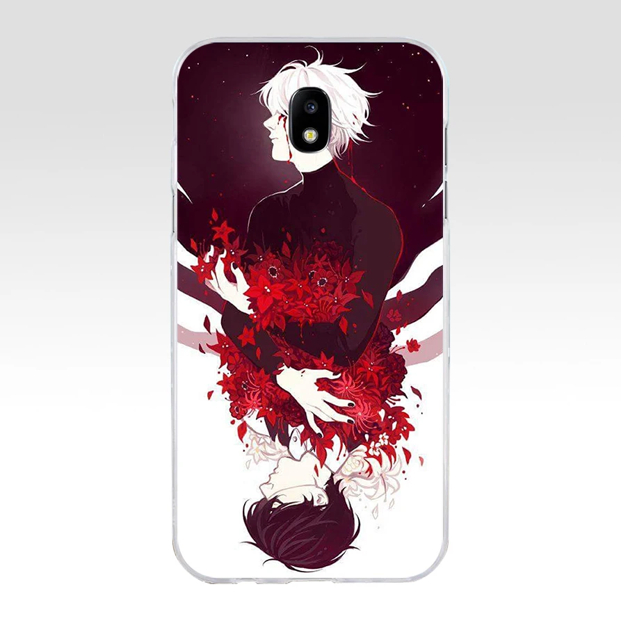 Мягкий Силиконовый ТПУ чехол 284H Tokyo Ghoul anime Kaneki Ken для телефона Samsung j3 j5 j7 2016 2017 a3 a5 a6