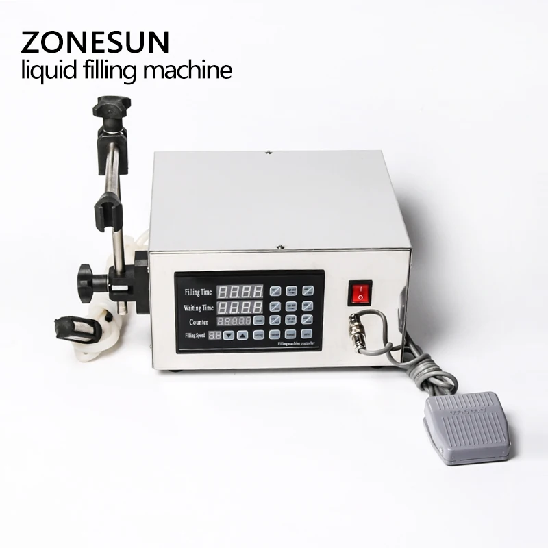 ZONESUN полуавтоматический насос для запоминания жидкости плавная работа длинная