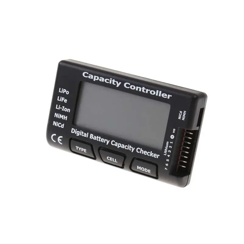 Digital Battery Capacity voltage Checker tester meter RC CellMeter 7 for LiPo LiFe Li-ion NiMH Nicd | Игрушки и хобби