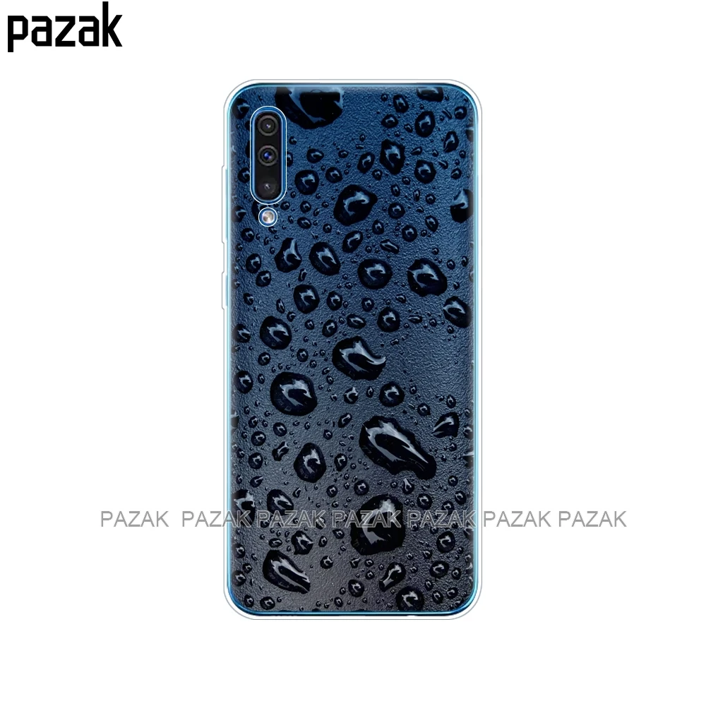 Чехол-бампер для Samsung Galaxy A50 Силиконовый ТПУ прозрачный чехол-накладка телефона