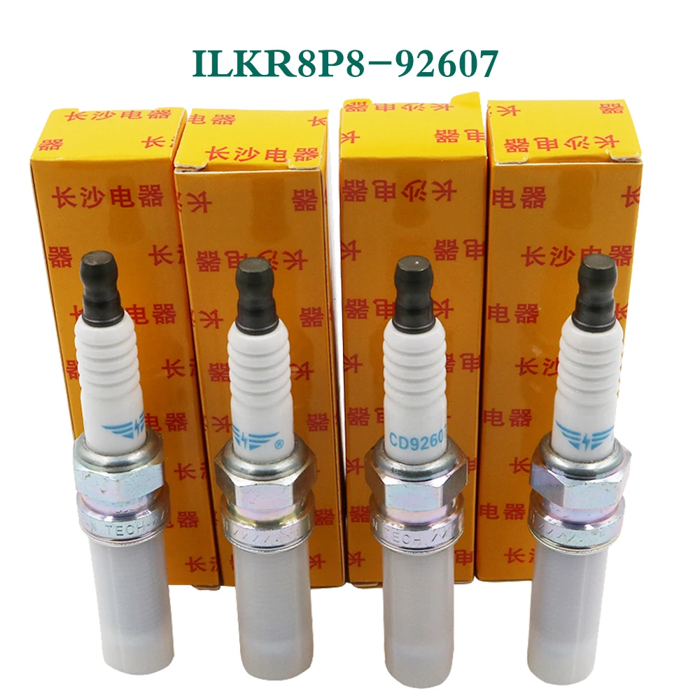 

DS ILKR8P8 92607 Car Candles Iridium platinum Spark Plugs For Trumpchi GS4 1.3T GA6/GS4 1.5T GA8 2.0T ignition Glow plug 4PCS