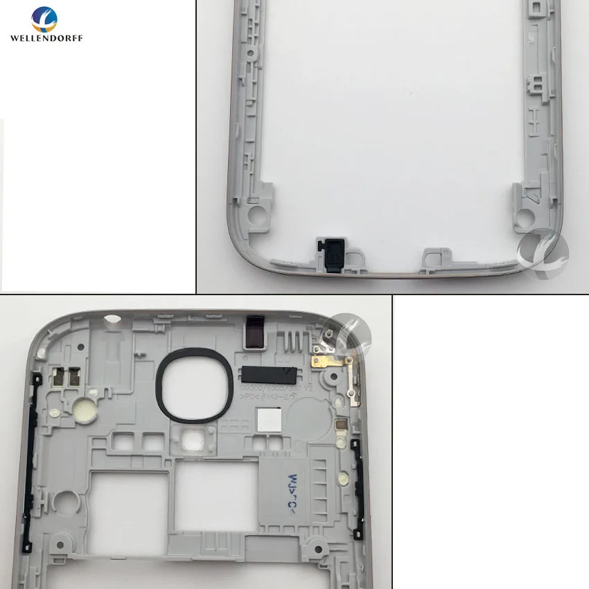 Средняя рамка для Samsung Galaxy S4 i9500 i9505 i337 оригинальная средняя панель Корпус Корпуса