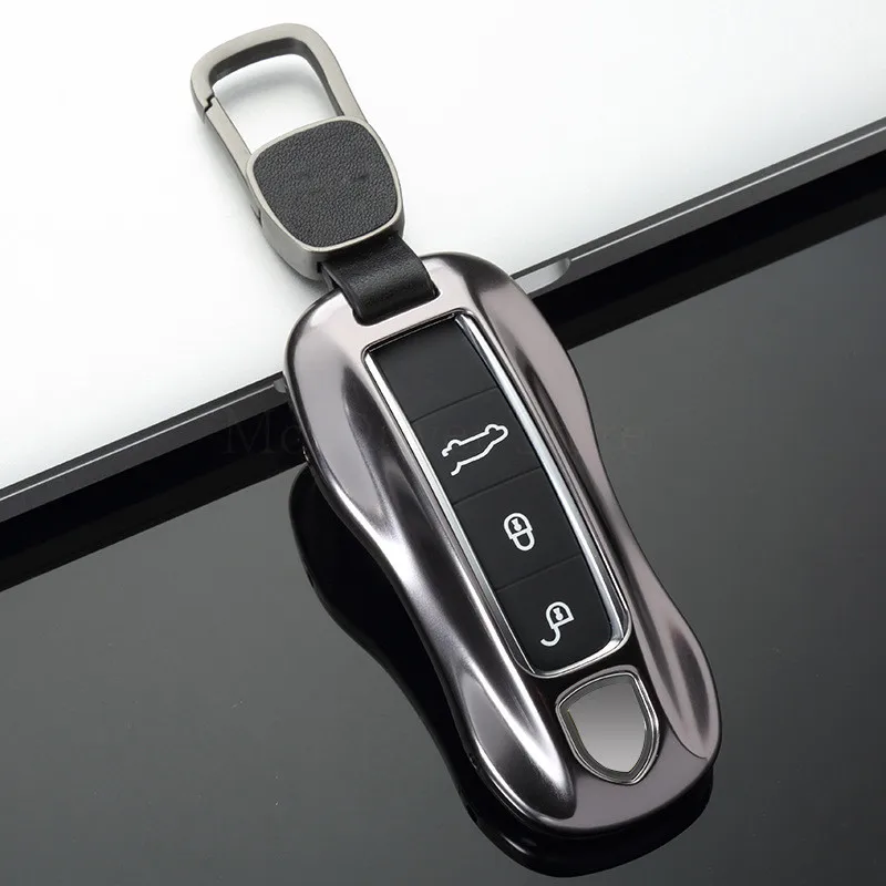 Чехол для ключей Porsche Remote Key Shell 2018 Cayenne Boxster Cayman Macan 911 2017 Panamera | Автомобили и