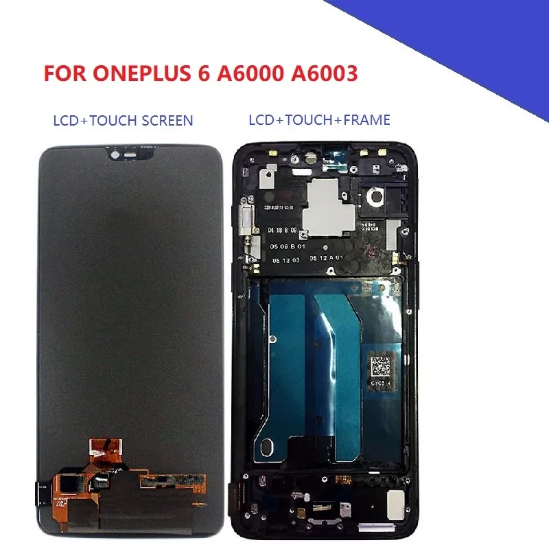 ЖК дисплей 6 28 дюйма для Oneplus six 1 + A6000 A6003 AMOLED экран сенсорная панель в сборе ремонт