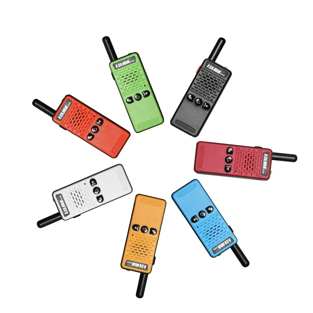 1 шт. Mini FRS/GMRS двухсторонняя радиосвязь HELIDA T M2 2 Вт UHF 400 520 МГц рация для