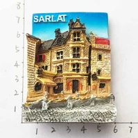 france sarlat town provence tourism souvenir fridge magnet