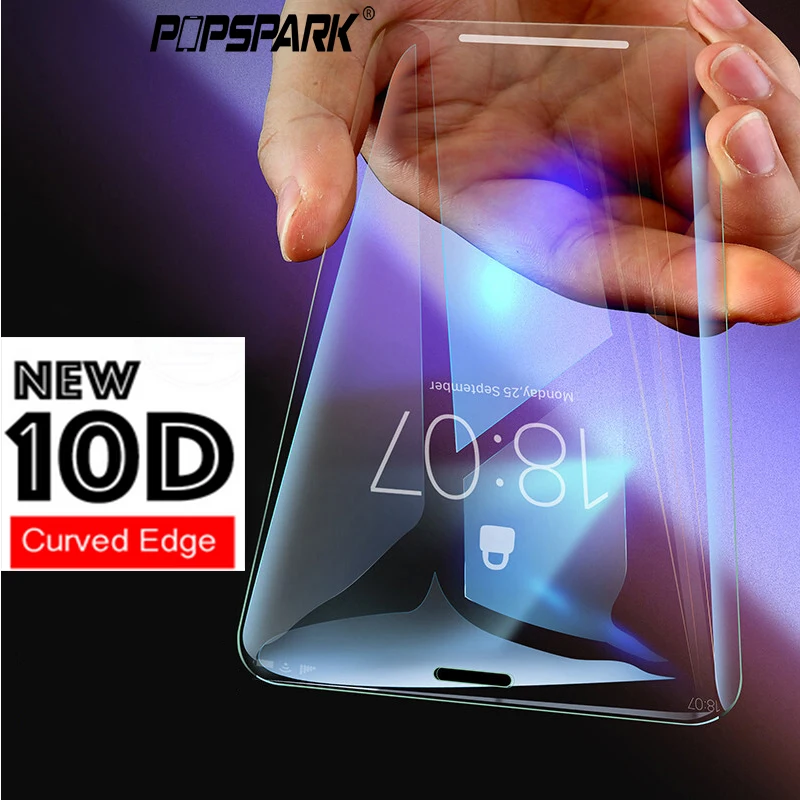 стекло на айфон X защитное 10D закаленное Стекло для iphone защитный экран протектор 7