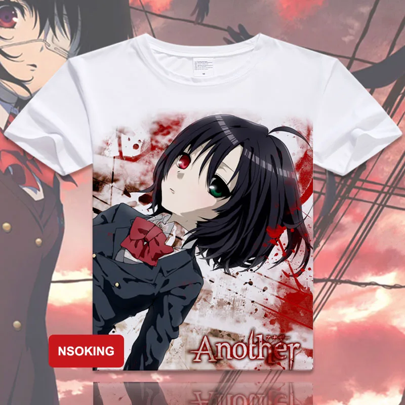 Другая футболка аниме Мисаки Мэй Косплей Футболка Модные мужские женские