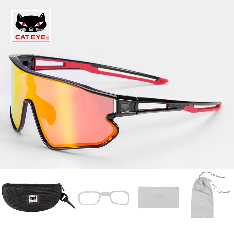 Поляризованные велосипедные очки CATEYE с защитой UV400 фотохромные линзы