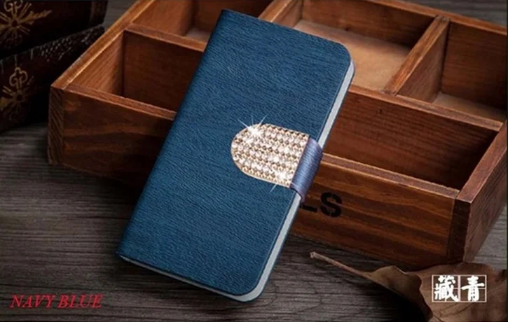 MV Navy with diamond Для Blackview A60 A20 A30 S6 X A10 A7 A9 Макс 1 Pro P2 R6 P6000 S8 lite чехол из искусственной кожи роскошный чехол-бумажник с откидной защитный чехол сумка - Цвет: MV Navy with diamond