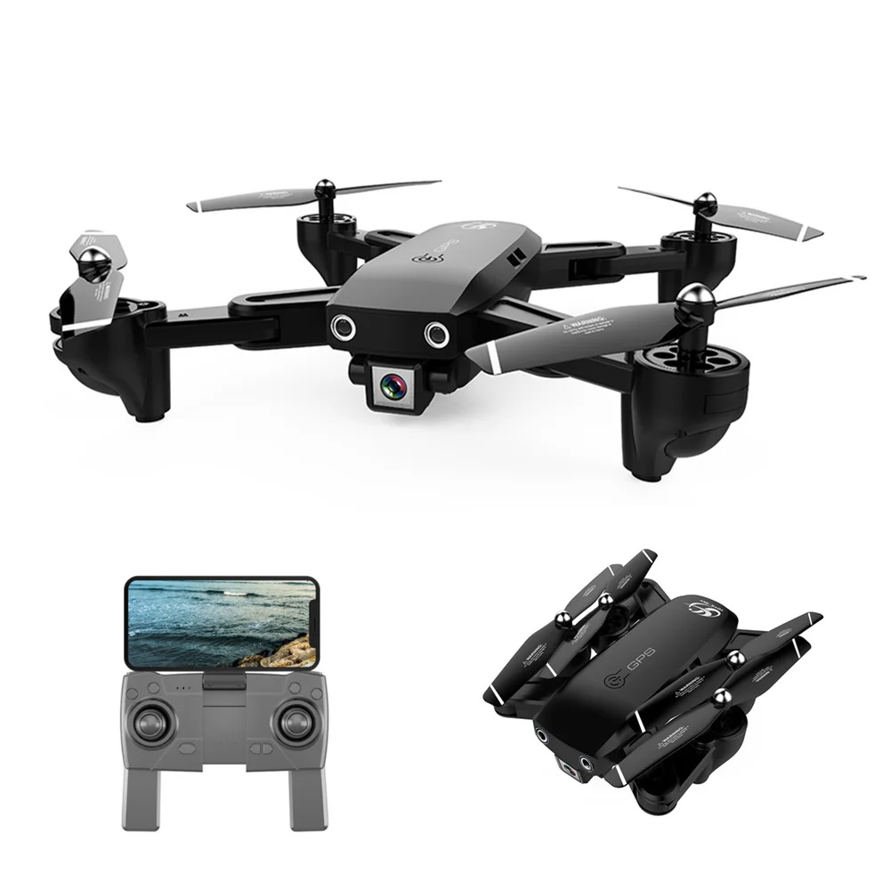 CSJ gps wifi FPV Дрон с камерой HD 1080 P 18 минут время полета Радиоуправляемый S166