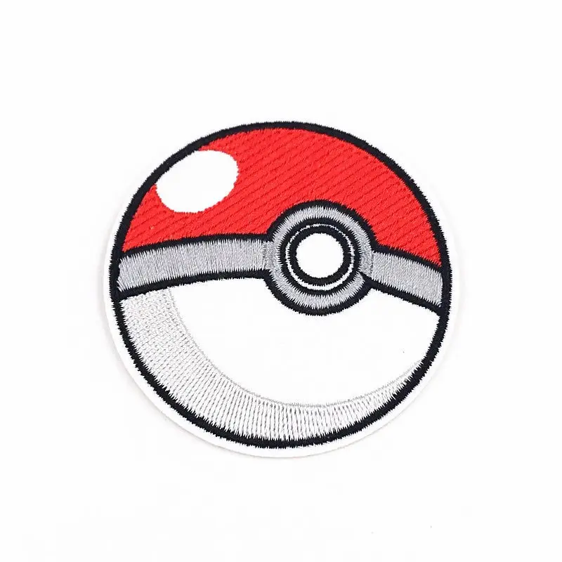 7 шт Pokeball Пикачу мультфильм игра логотип девочка детская куртка T нашивка для