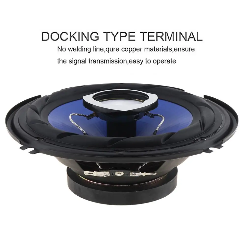 2pcs 12V 6.5 Inch 250W Car HiFi Coaxial Speaker Vehicle Door Auto Audio Music Stereo Full Range Frequency Speakers for Cars | Автомобили и