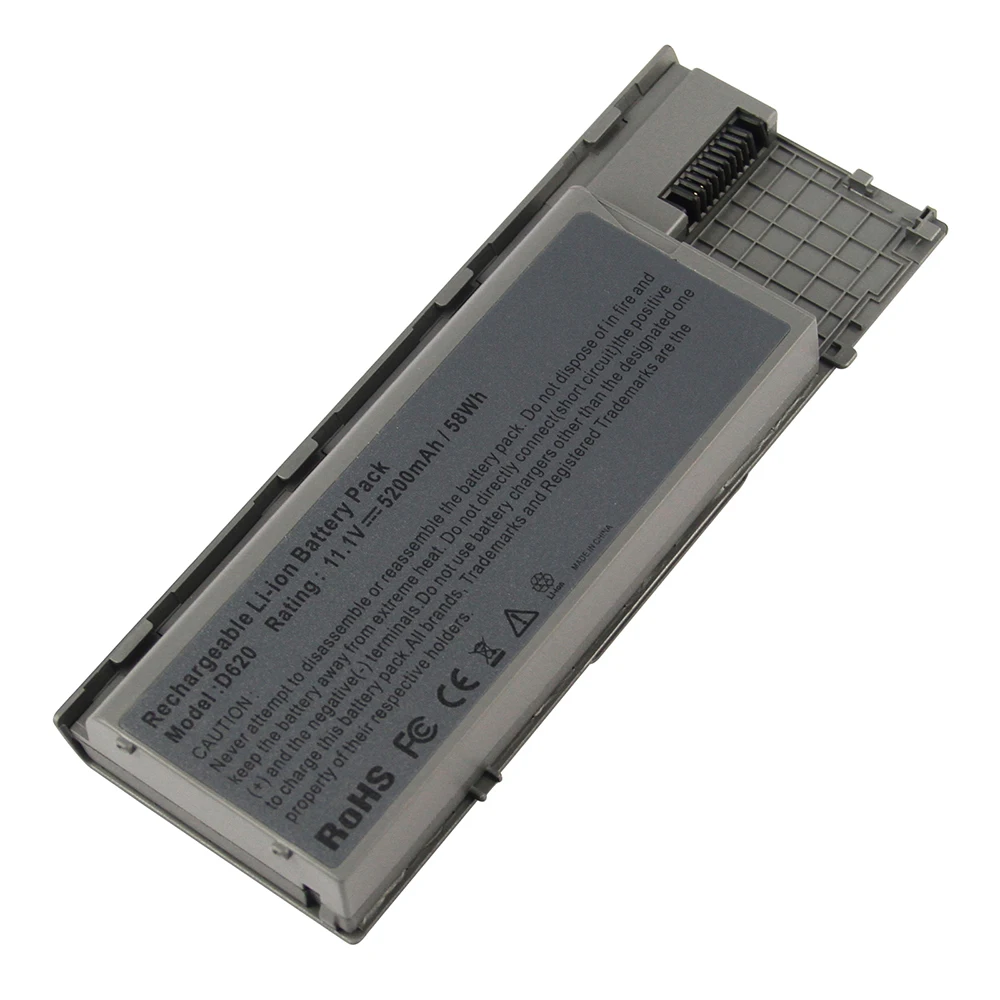 7800 мА-ч для Аккумулятор для ноутбука Dell Latitude D620 D630 D630c D631 M2300 0UD088 0UG260 GD775 GD776 GD787 JD605 JD606 JD610 JD616 JD63