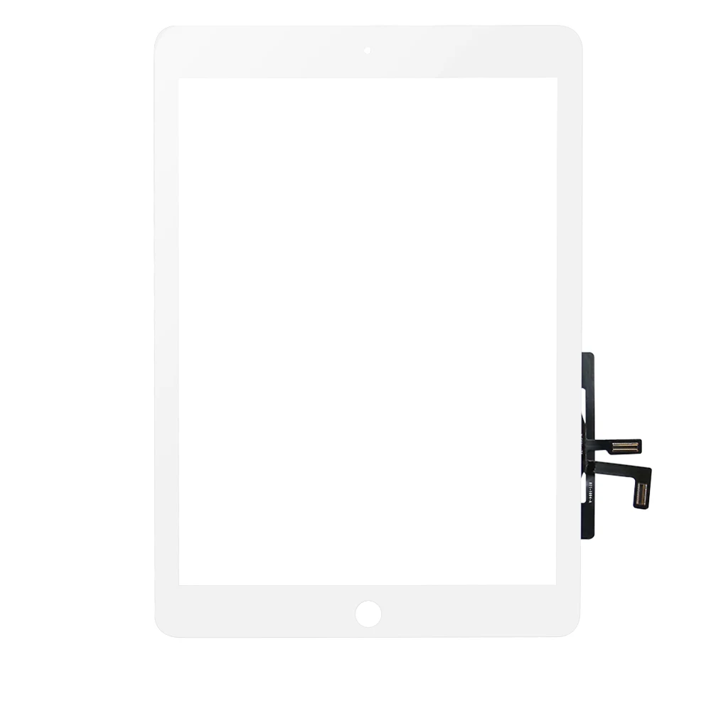 Для iPad Air 1 iPad 5 сенсорный экран дигитайзер с кнопкой Home Переднее стекло дисплей Сенсорная панель Замена A1474 A1475 A1476