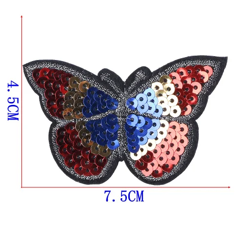 Color 9 Twilingh 1 шт. нашивки для одежды с вышивкой - Цвет: Color 9