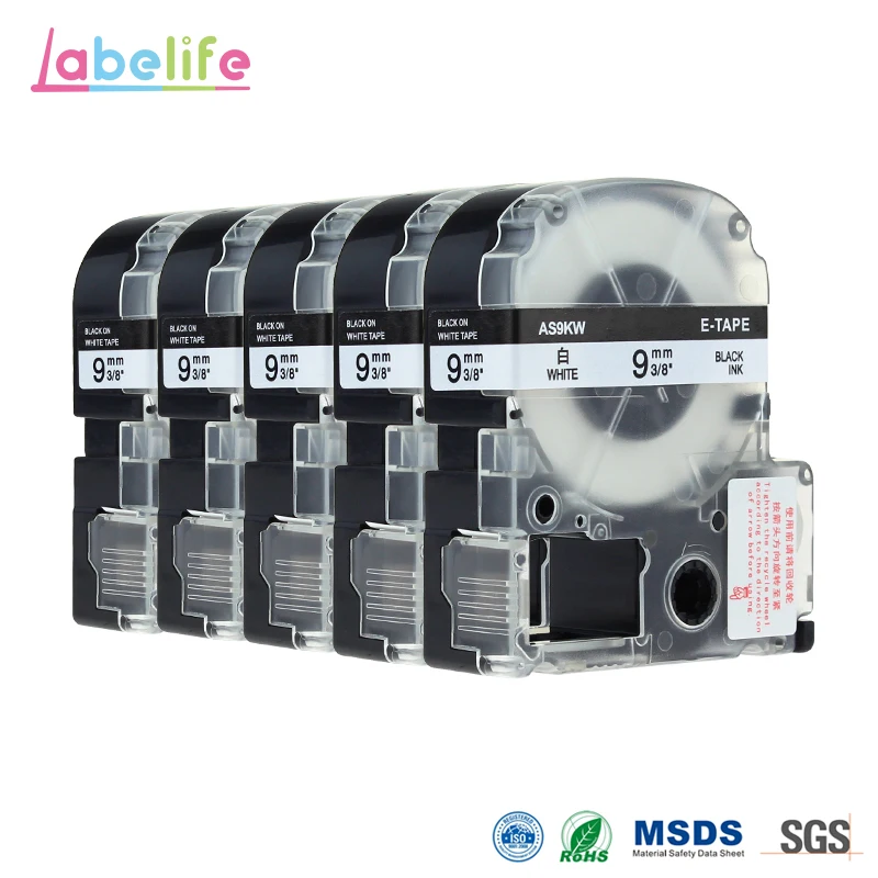5 шт./упаковка картриджи для ленты Epson LabelWorks|tape cartridge|epson labelworksepson labelworks tape |