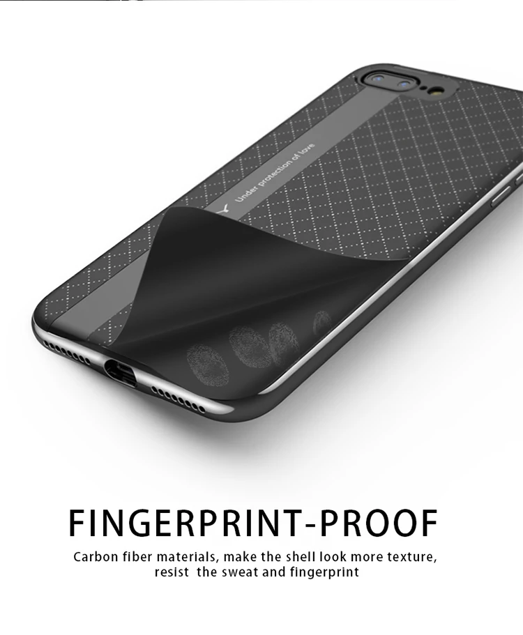 Чехол для iphone 8 iPaky бренд coque Plus чехол 7 силиконовый + PC Рамка Apple чехлы |