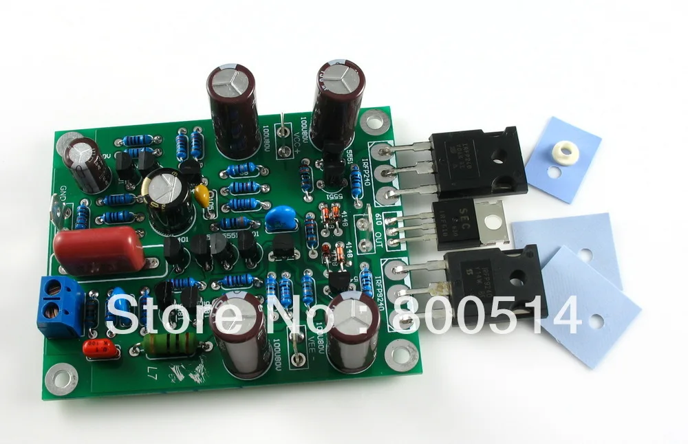 Высокоскоростной комплект усилителя мощности L7 MOSFET плата 150 Вт + (входит 2