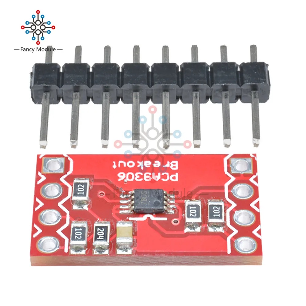 PCA9306 двунаправленный IIC I2C Уровень напряжения Переводчик Breakout Board модуль высокого