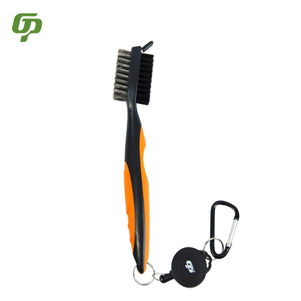 2 шт. кисти для гольфа паз очиститель комплект с двухсторонним фута Выдвижной