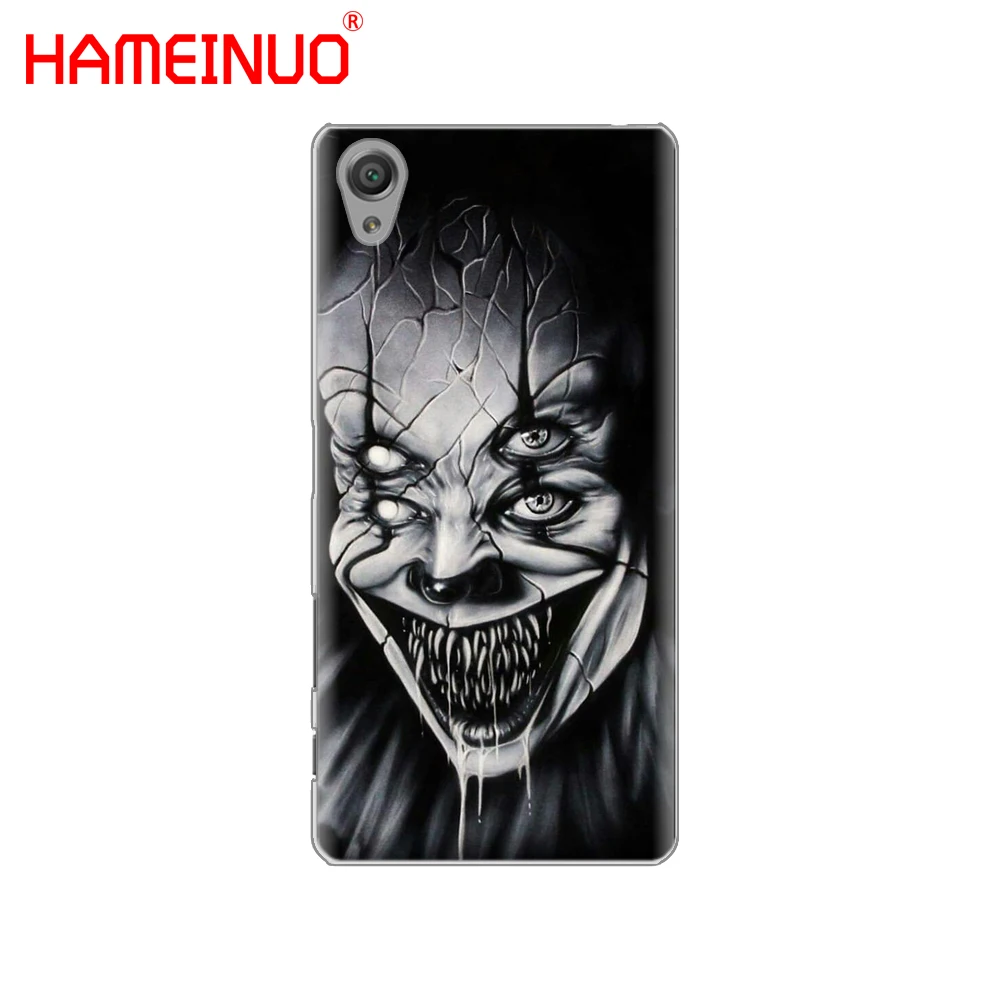 HAMEINUO клоун ужас это чехол для телефона для sony xperia C6 XA1 XA2 XA ULTRA X XP L1 L2 X XZ1 compact XR/XZ PREMIUM