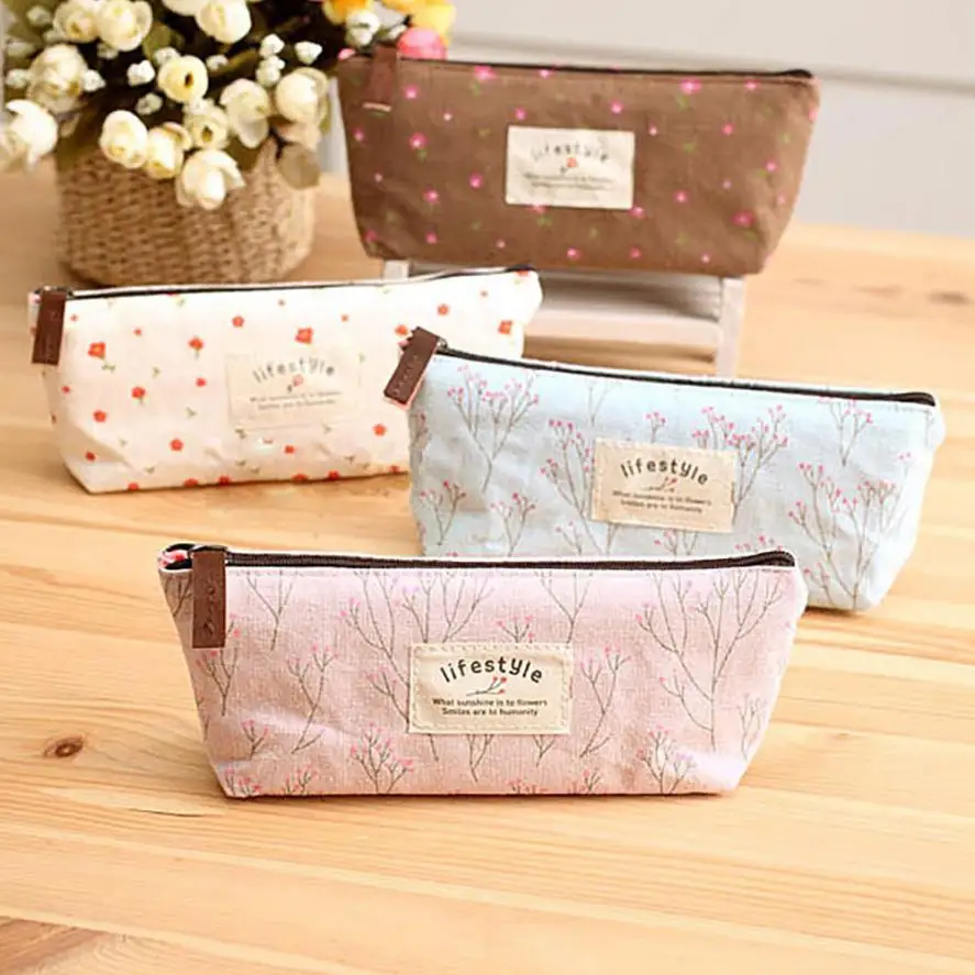 3 шт. пенал для карандашей и ручек с принтом|Косметички| |