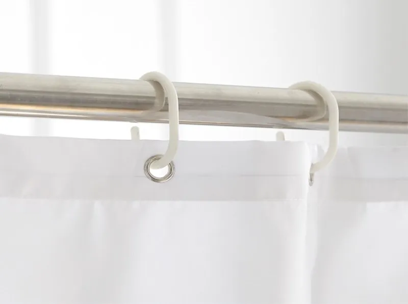 

High-Grade Thick Shower Curtain Waterproof Mildew Bathroom Hotel Polyester Shower Curtain