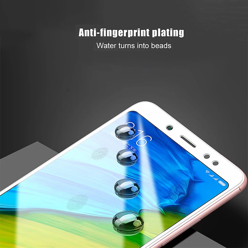 Baixin закаленное стекло для redmi note4 5 5pro 5a защита экрана 9H 2.5D ультра тонкая