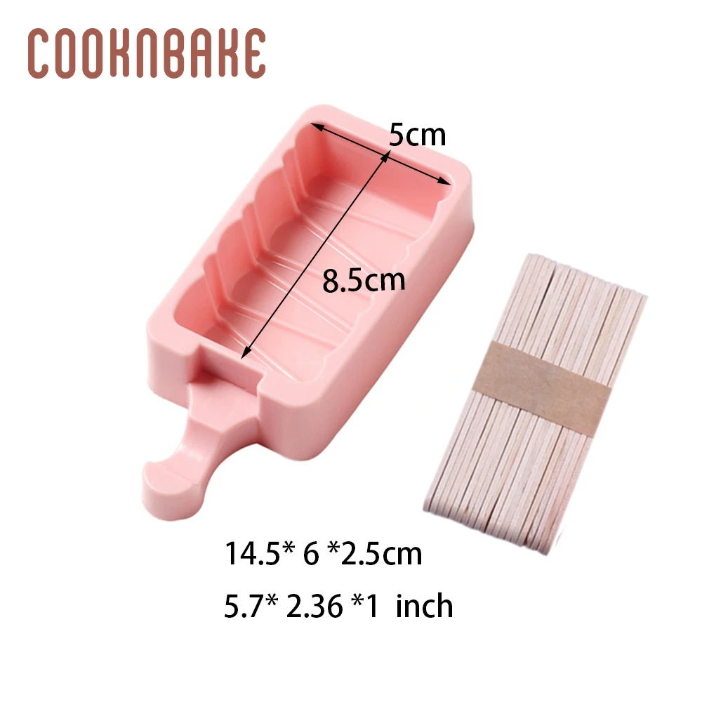 CDY-239 COOKNBAKE силиконовая форма для мороженого сердце силиконовый кубик для Льда Морозильник инструмент для мороженого лапа форма для украшения тортов с палкой - Цвет: CDY-239