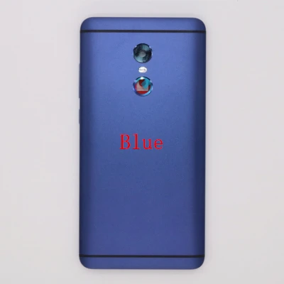 Blue Для Xiaomi Redmi Note 4 MTK батарея задняя крышка Задняя Дверь Корпус+ боковой ключ карты лоток держатель запасные части - Цвет: Blue