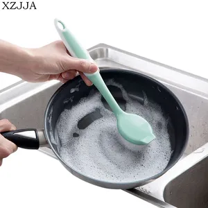 XZJJA необычная щетка для мытья кухни с длинной ручкой, многофункциональная посуда, раковина, чистящее средство для ванной, инструменты для мытья стекла