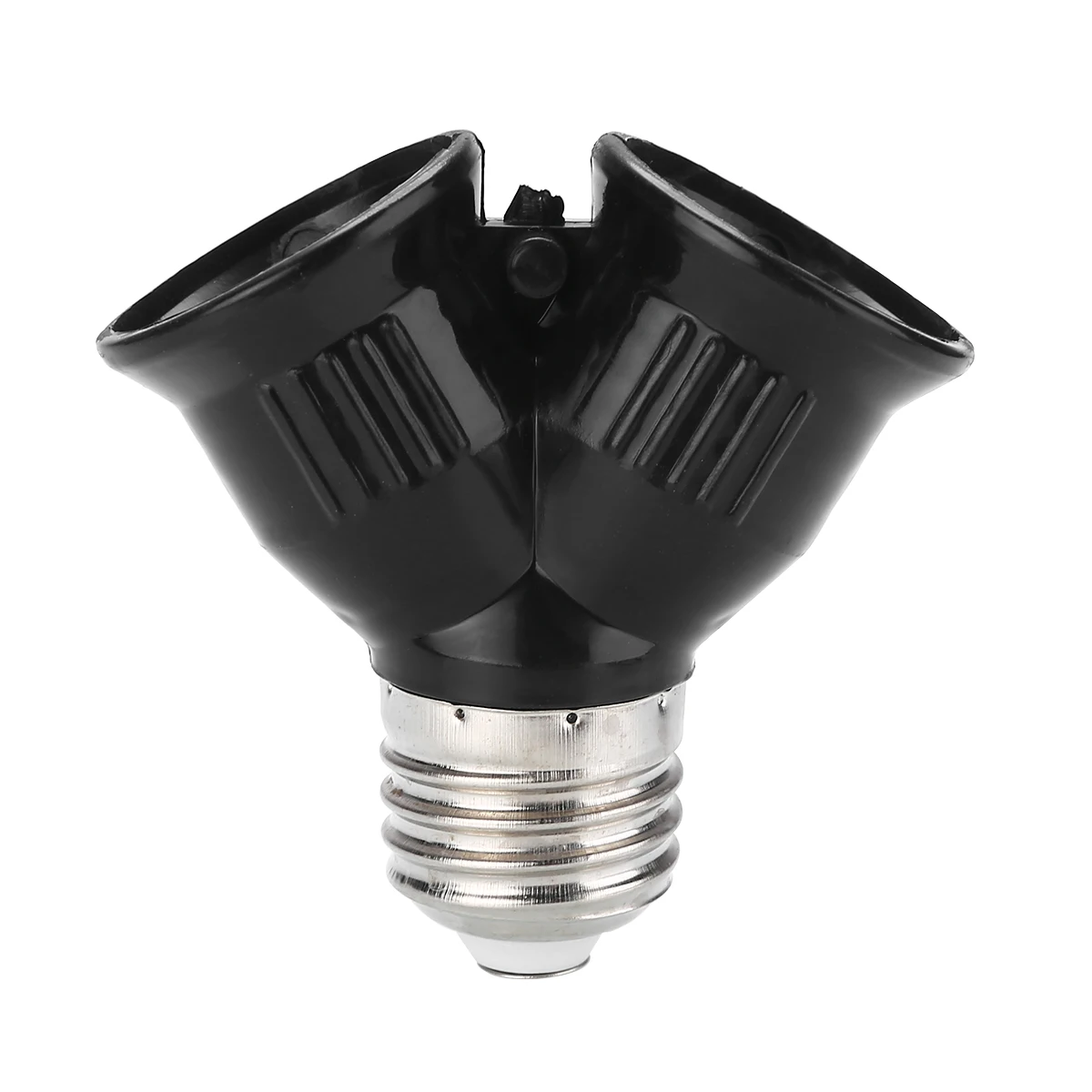 

E27 to 2 E27 Lamp Holder Converter Socket Conversion Light Bulb Base Y Shape Splitter Adapter For Lighting Supplies
