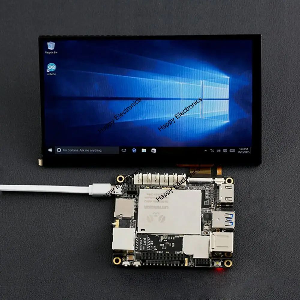 LattePanda 2G/32GB плата для Intel Cherry Trail Z8350 четырехъядерный 1 8 GHz + ATmega32u4 с WiFi Bluetooth 4 0 Win10