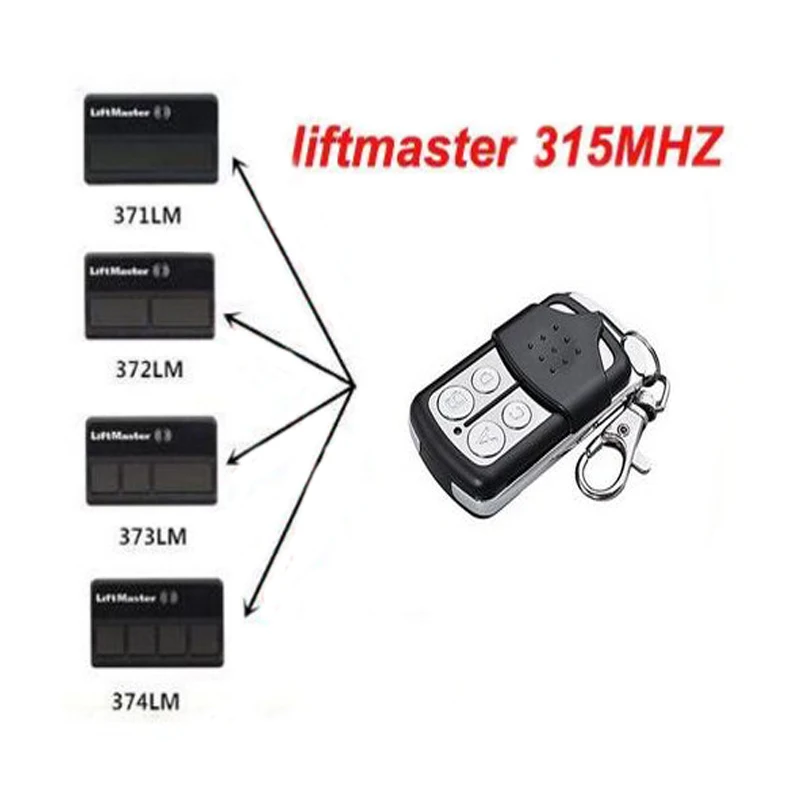 1 шт. Двери Гаража Пульт дистанционного управления для LiftMaster 371LM 372LM 373LM 315 МГц