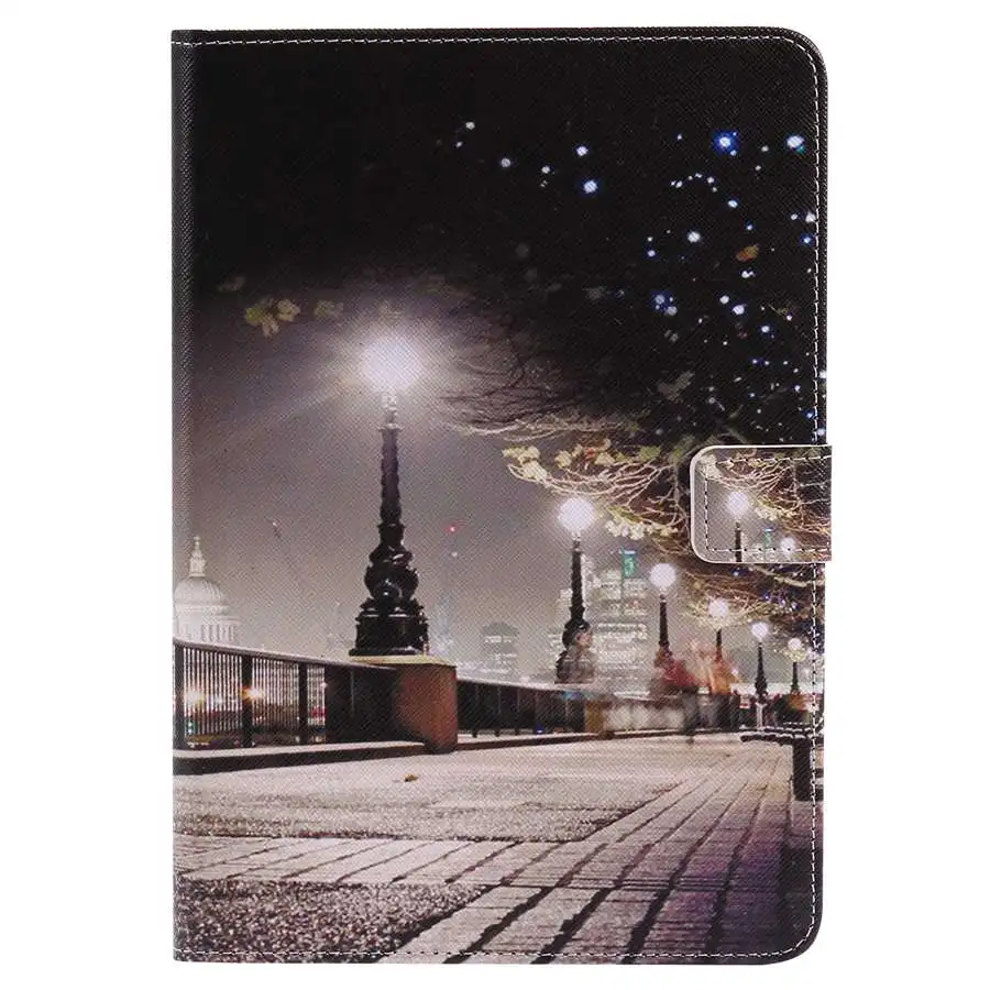 CSFG 3D перо окрашенные из искусственной кожи чехол для samsung Galaxy Tab A 9,7 SM-T550 T555 P550 P555 9,7 дюймов планшет защитный Чехол+ пленка+ ручка - Цвет: CSFG