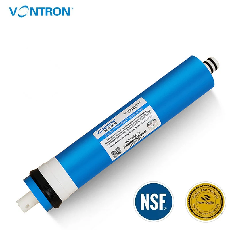 Vontron ULP1812 обратный осмос 50 г/75GPD Мембрана RO универсальная совместимая замена