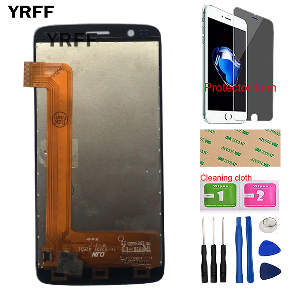 Мобильный ЖК дисплей сенсорный экран для Fly IQ4409 дигитайзер Panle сенсор полная