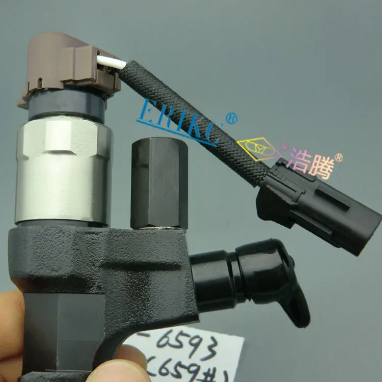ERIKC 6593 Common Rail Инжектор деталь 095000-6593 и автоматический дизельный двигатель запасные части впрыски 0950006593 23670-E0010