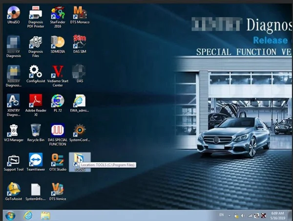 Mb star c5 подключение с программным обеспечением V12. в D630 ноутбук toughbook mb star c5 sd Подключение c5 автоматический инструмент для диагностики готов к использованию
