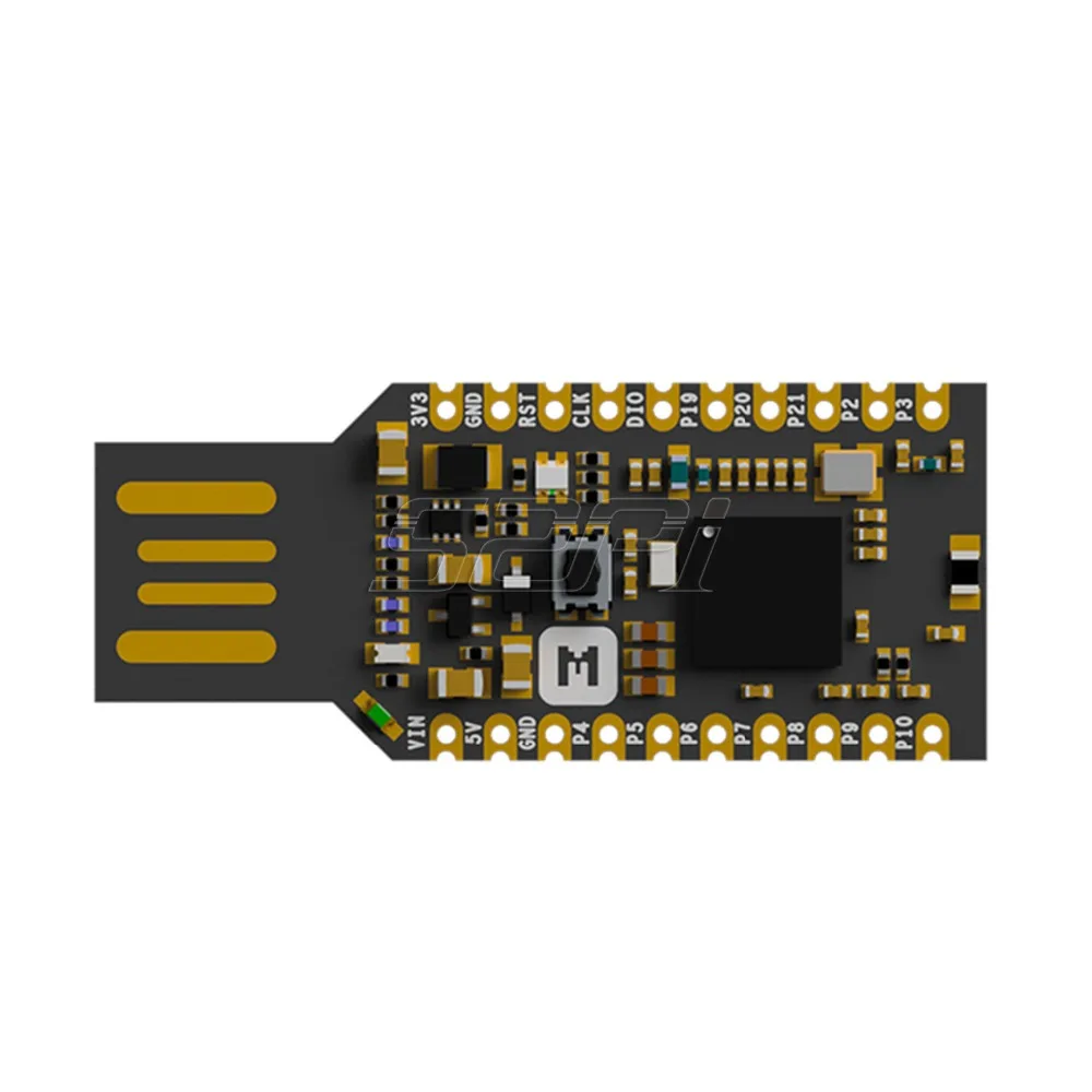 52Pi New! nRF52840 Micro Dev Kit USB Dongle с чехлом на выбор|Аксессуары для демонстрационных