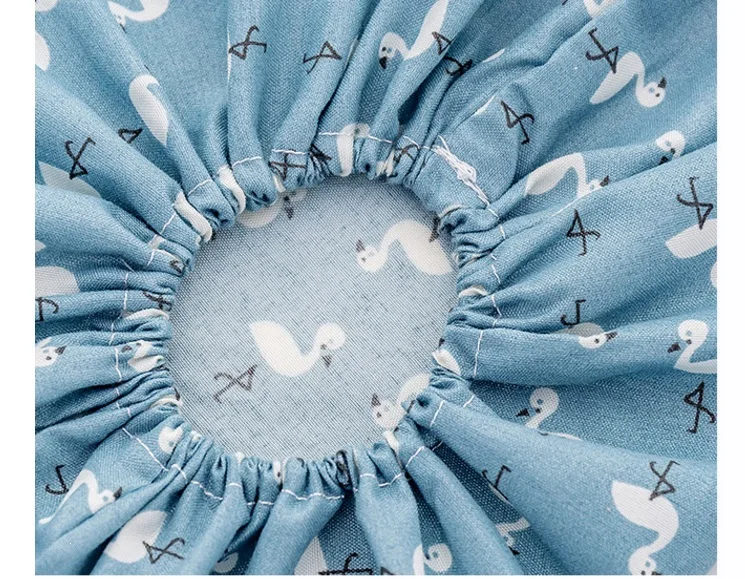 Женская обувь с цветочным принтом Тканевая эластичным ремешком регулируемый