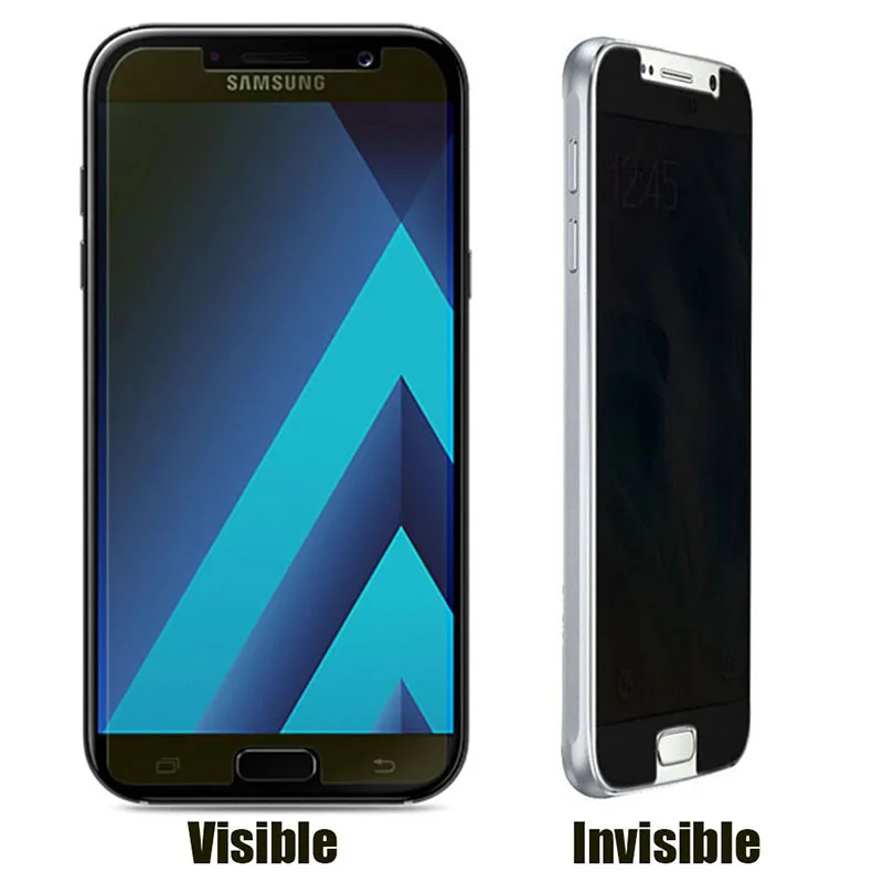 Конфиденциальности A6 Стекло анти-блики экрана для samsung Galaxy A3 A5 A7 J3 J5 J7 pro 6 8 A8 A6 плюс защитная пленка